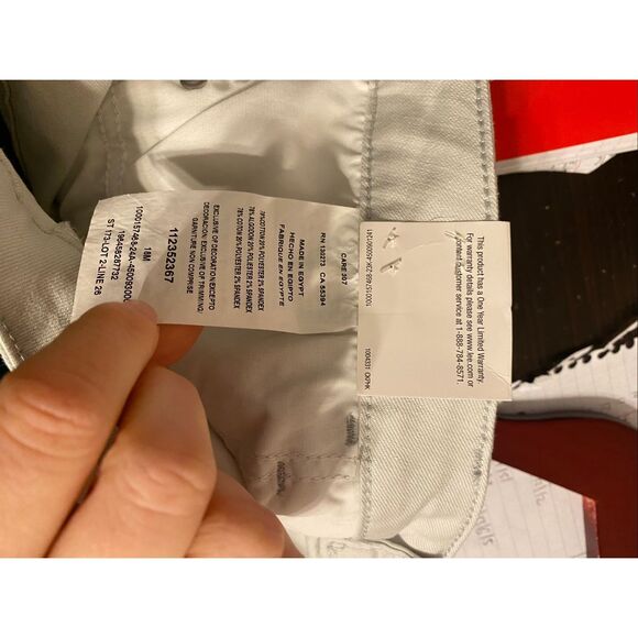 Lee Women's Cream Jeans 18M - Picture 5 of 5